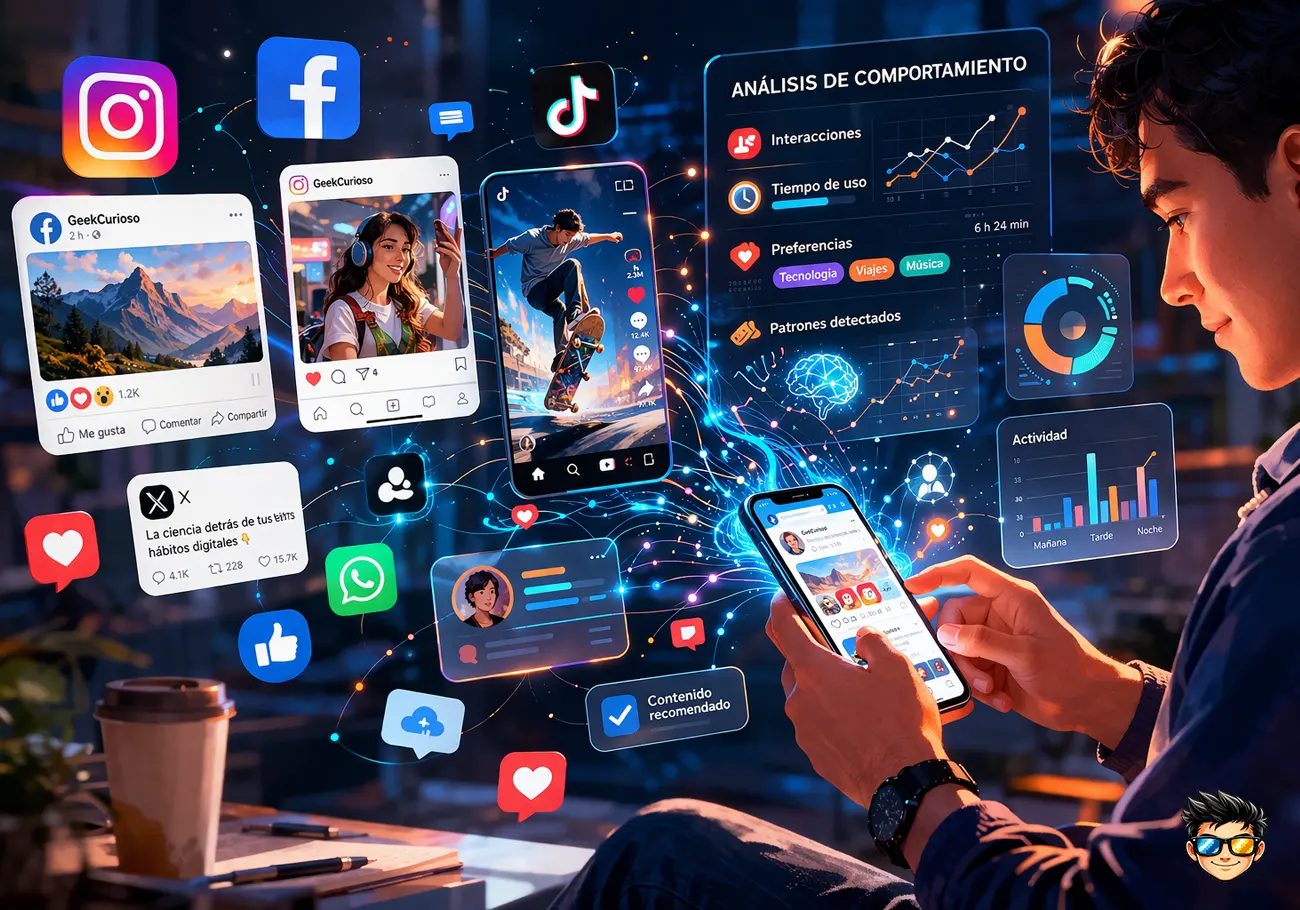 El Misterioso Funcionamiento De Los Algoritmos De Redes Sociales 1 funcionamiento de los algoritmos de redes social analizando contenido digital y conexiones entre usuarios