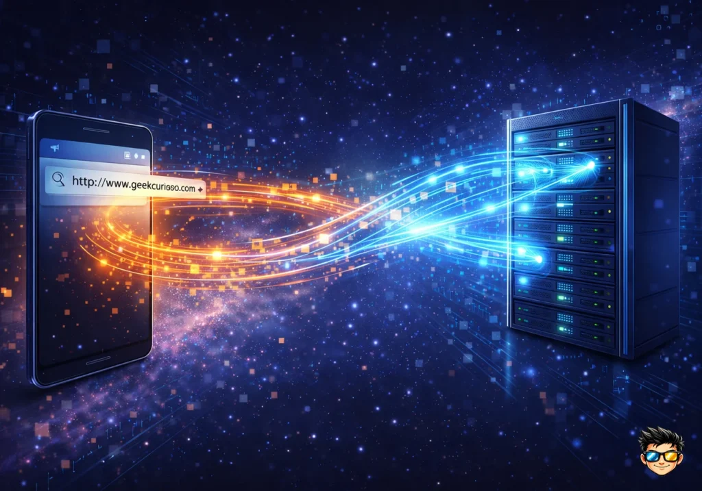 Cómo Funciona Internet: La Red Invisible Que Conecta El Mundo 2 flujo de datos entre usuario y servidor en internet