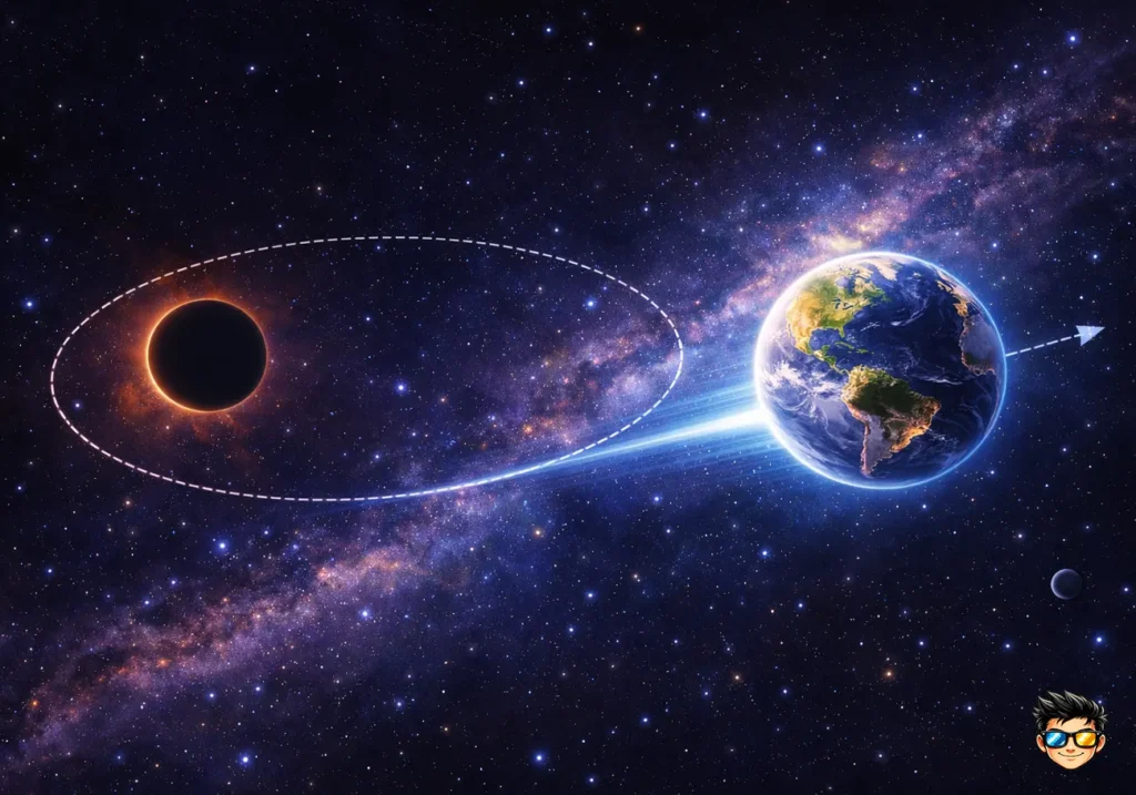 Qué Pasaría Si El Sol Desapareciera Por 24 Horas 4 tierra desplazandose en linea recta sin la gravedad del sol