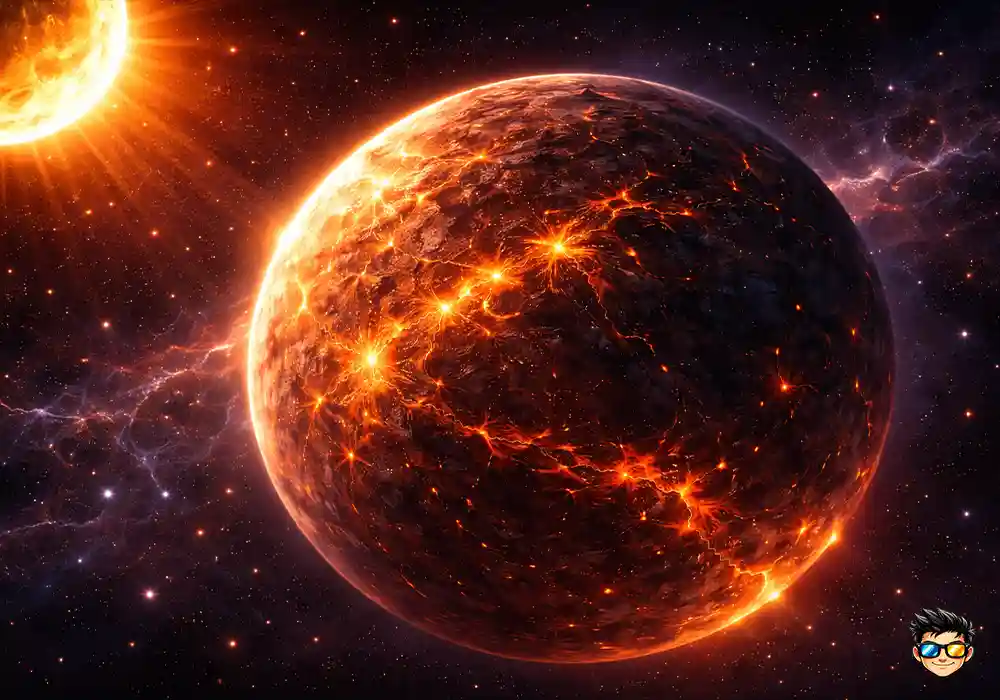 10 Curiosidades Del Universo Que Parecen Ciencia Ficción 4 exoplaneta extremadamente caliente donde llueve hierro líquido en su atmósfera
