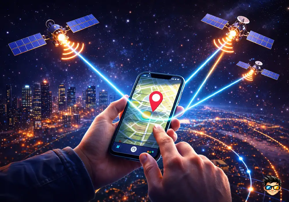 Cómo Funciona El Gps Y Por Qué Puede Saber Tu Ubicación En Cualquier Lugar 4 telefono usando gps para mostrar la ubicacion en una aplicacion de mapas