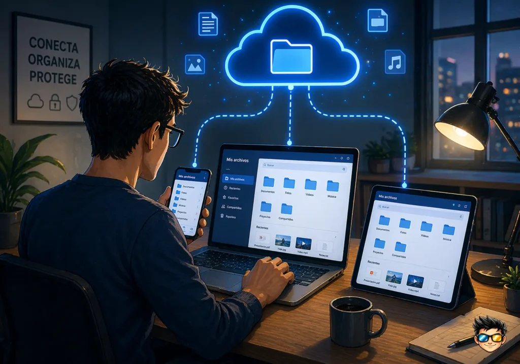 acceso a archivos en la nube desde multiples dispositivos