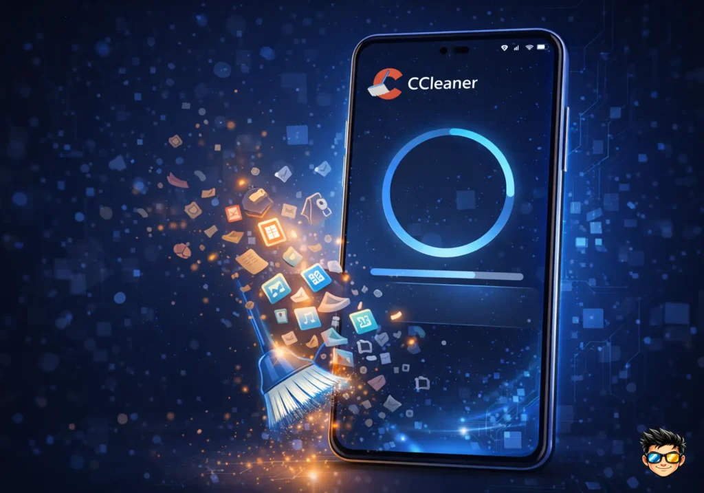 app ccleaner limpiando archivos en android