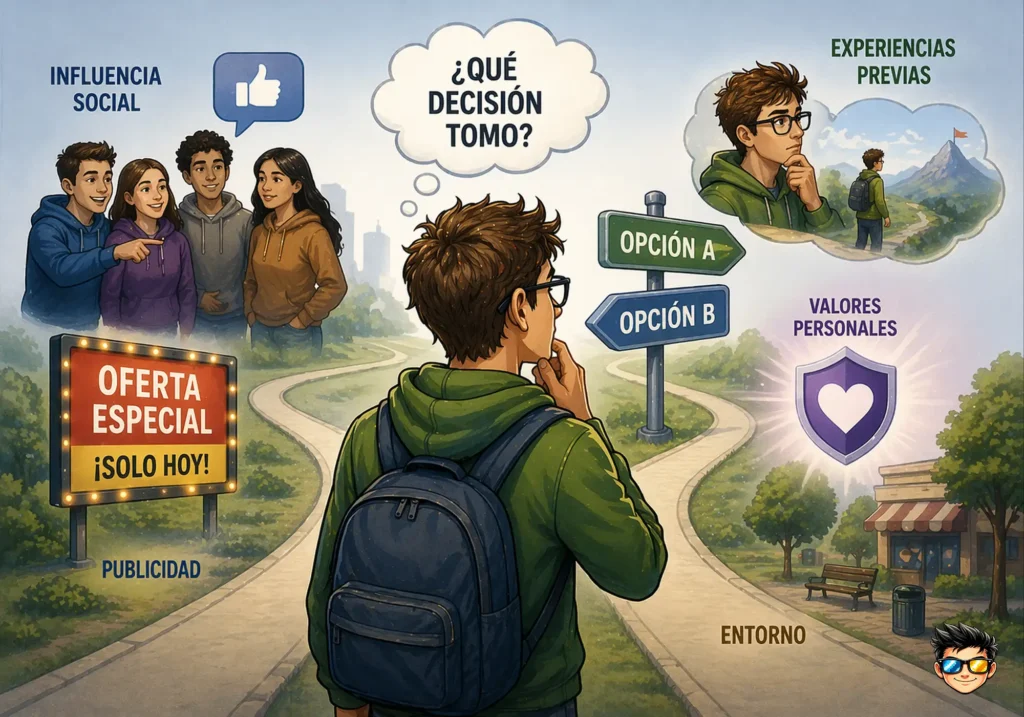 7 Errores Del Cerebro Que Afectan Tu Vida Diaria 4 entorno influyendo en las decisiones humanas