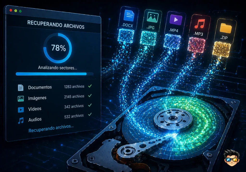 recuperacion de archivos borrados en un computador