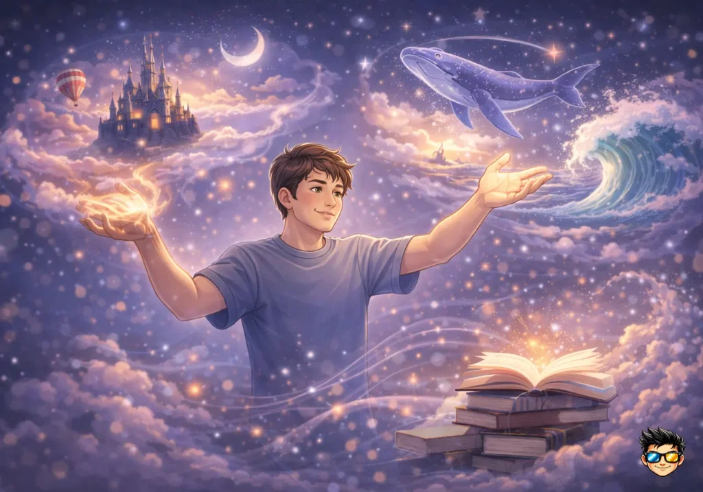 7 Curiosidades Sobre Los Sueños Que No Conocías 3 representacion de un sueño lucido con control consciente