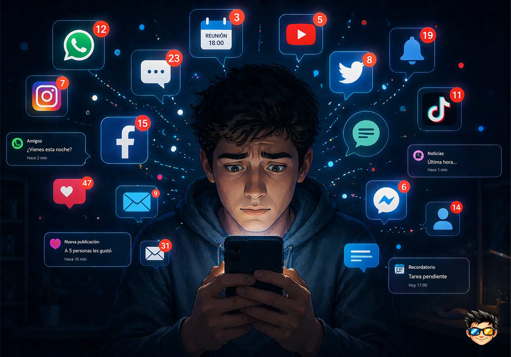 asi puedes saber como cambia tu cerebro cuando usas redes sociales